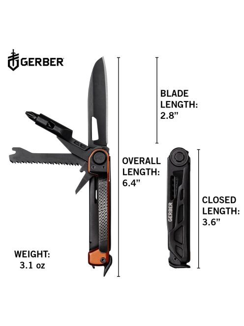 Gerber Armbar Trade multiszerszám, narancssárga - 25 év garanciával