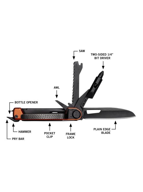 Gerber Armbar Trade multiszerszám, narancssárga - 25 év garanciával