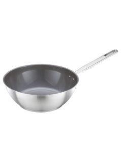   Fiskars All Steel wok serpenyő, 28 cm, kerámiabevonatos - 25 év garanciával