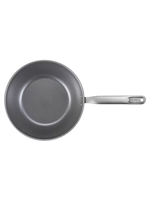 Fiskars All Steel wok serpenyő, 28 cm, kerámiabevonatos - 25 év garanciával