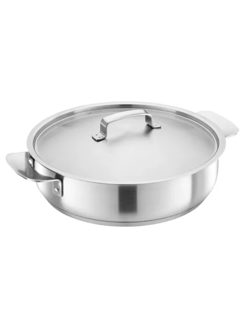 Fiskars All Steel sütőedény, 28 cm, kerámiabevonatos - 25 év garanciával