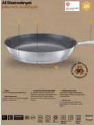 Fiskars All Steel sütőedény, 28 cm, kerámiabevonatos - 25 év garanciával