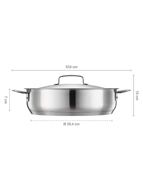 Fiskars All Steel sütőedény, 28 cm