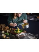 Fiskars All Steel Nyeles lábas, 1,5 L, fedővel, rozsdamentes acél - 25 év garanciával