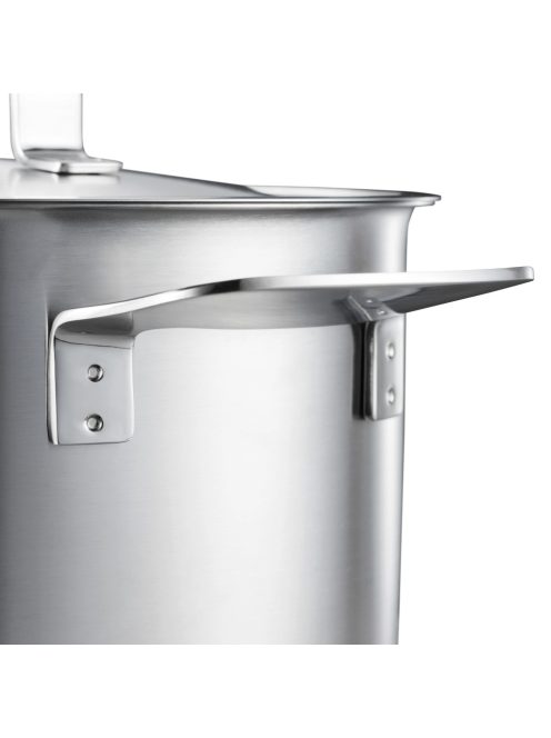 Fiskars All Steel Lábas, 3 L, fedővel, rozsdamentes acél - 25 év garanciával