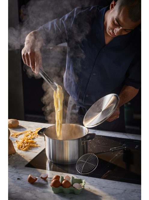 Fiskars All Steel Lábas, 5 L, fedővel, rozsdamentes acél - 25 év garanciával