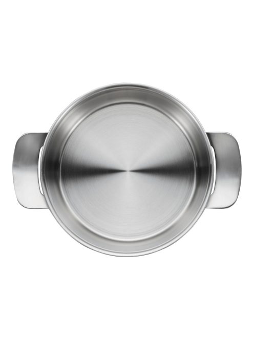 Fiskars All Steel Lábas, 5 L, fedővel, rozsdamentes acél - 25 év garanciával