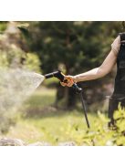 Fiskars Comfort locsolópisztoly, állítható, markolatvezérlésű