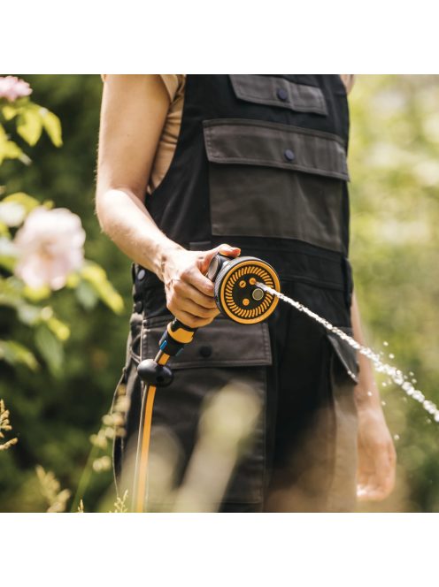 Fiskars Comfort locsolópisztoly, multi, hüvelykujj vezérlés