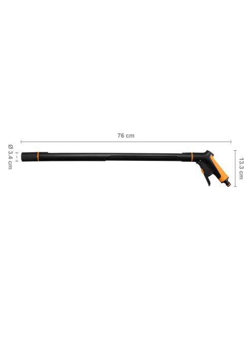 Fiskars Comfort öntözőrúd, állítható, markolatvezérlésű