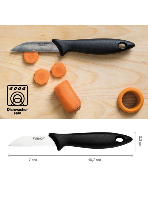 Fiskars Essential Hámozókés, 7cm