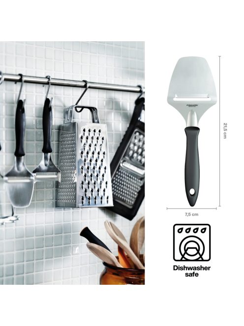 Fiskars Essential sajtszeletelő, kemény sajthoz - utódja a 200632-es sajtszeletelőnek