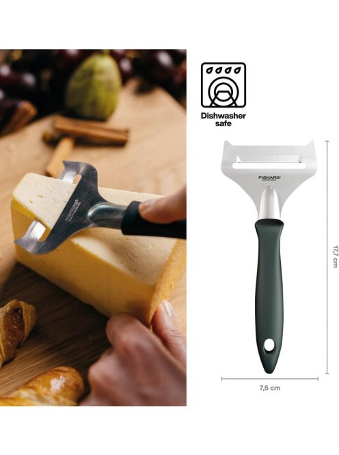 Fiskars Essential sajtszeletelő, lágy sajthoz - utódja a 200633-as sajtszeletelőnek