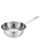 Fiskars All Steel Pure wok serpenyő, 28 cm, rozsdamentes acél - 25 év garanciával