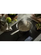 Fiskars All Steel Pure wok serpenyő, 28 cm, rozsdamentes acél - 25 év garanciával