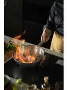Fiskars All Steel Pure wok serpenyő, 28 cm, rozsdamentes acél - 25 év garanciával