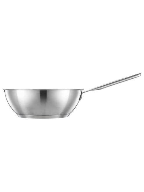Fiskars All Steel pure Wok serpenyő, 28 cm - 25 év garanciával
