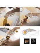 Fiskars Titánium görgős vágó 60 mm