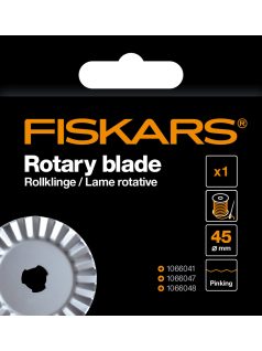 Fiskars Görgős vágó pótpenge 45 mm, cikcakkos