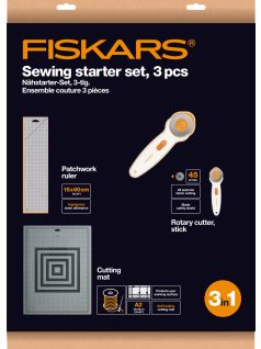 Fiskars Görgős vágó kezdő készlet, 3 darabos (1066046)