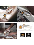 Fiskars Titánium görgős vágó 45MM