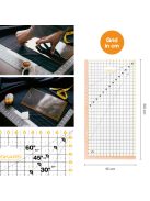 Fiskars Patchwork vonalzó 16 x 31 cm