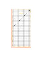 Fiskars Patchwork vonalzó 16 x 31 cm