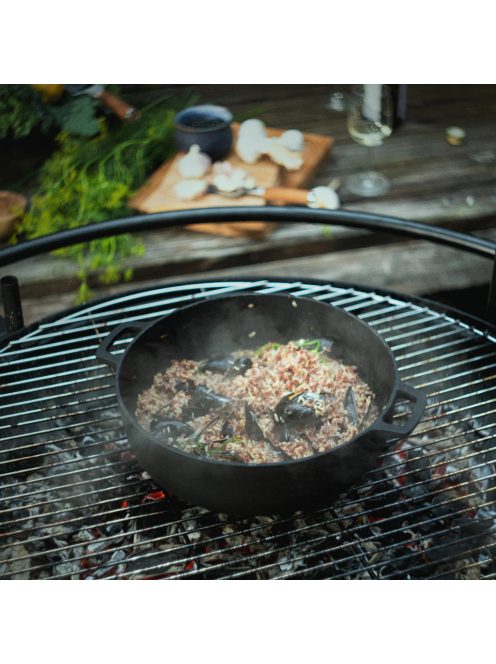 Fiskars Norden öntöttvas grill edény, 30cm - 25 év garanciával