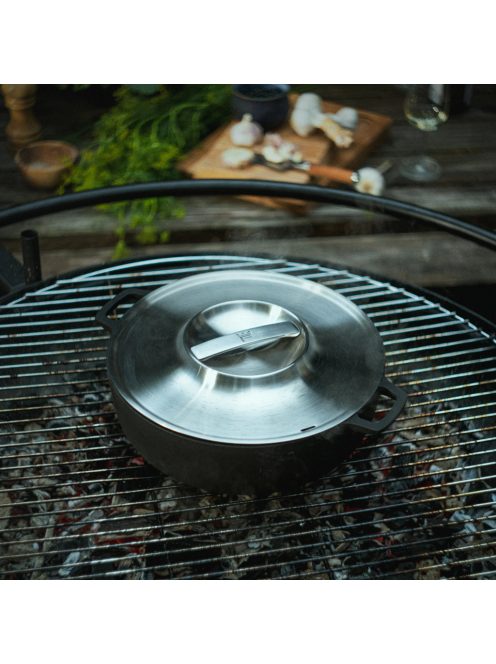 Norden öntöttvas grill edény, 30cm - 25 ÉV GARANCIÁVAL