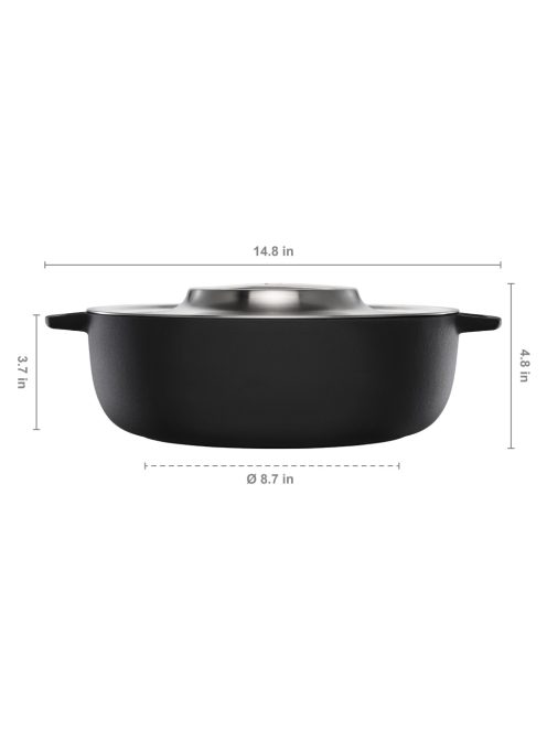 Fiskars Norden öntöttvas grill edény, 30cm - 25 év garanciával