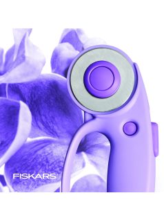 Fiskars Görgős vágó 45mm, lila