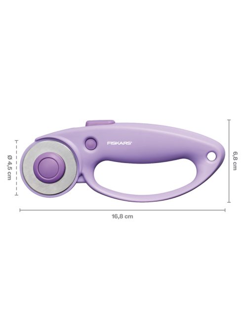Fiskars Görgős vágó 45mm, lila