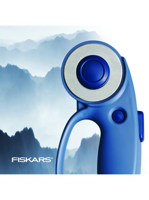 Fiskars Görgős vágó 45mm, kék