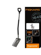 Fiskars Ergonomic™ lapát, szürke (1066712)