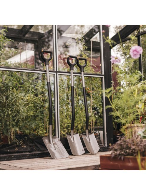 Fiskars Ergonomic™ lapát, szürke (1066712)