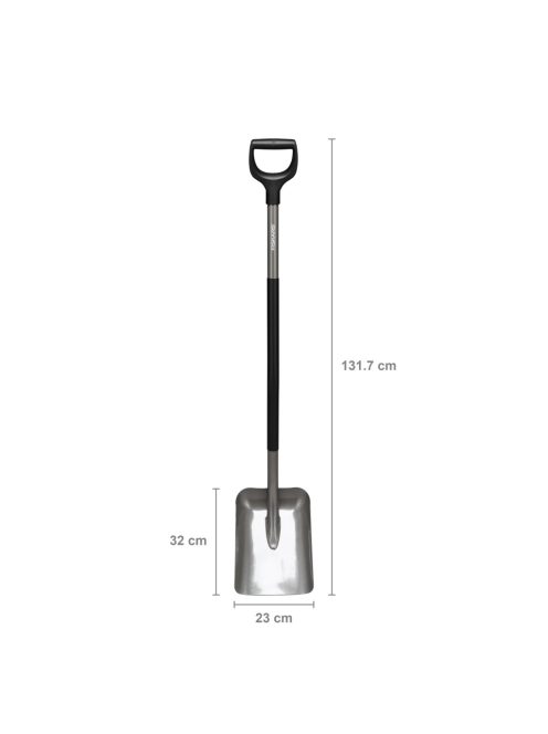 Fiskars Ergonomic™ lapát, szürke