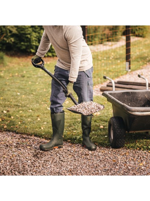 Fiskars Ergonomic Pro™ betonozó lapát, fekete (1066713)