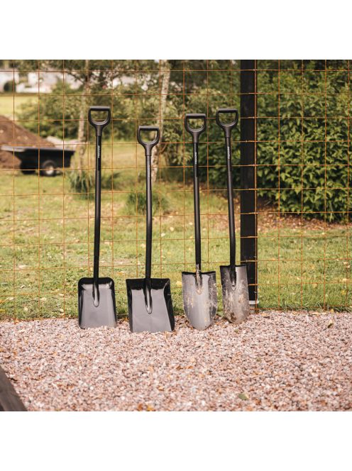 Fiskars Ergonomic Pro™ betonozó lapát, fekete (1066713)