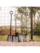 Fiskars Ergonomic Pro™ betonozó lapát, fekete (1066713)