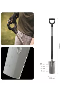Fiskars Ergonomic árokásó lapát (1066714)
