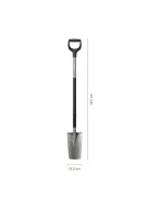 Fiskars Ergonomic árokásó lapát (1066714)