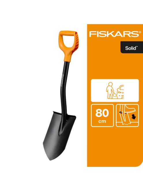 Fiskars Solid™ fém nyelű autós ásó (1066715)