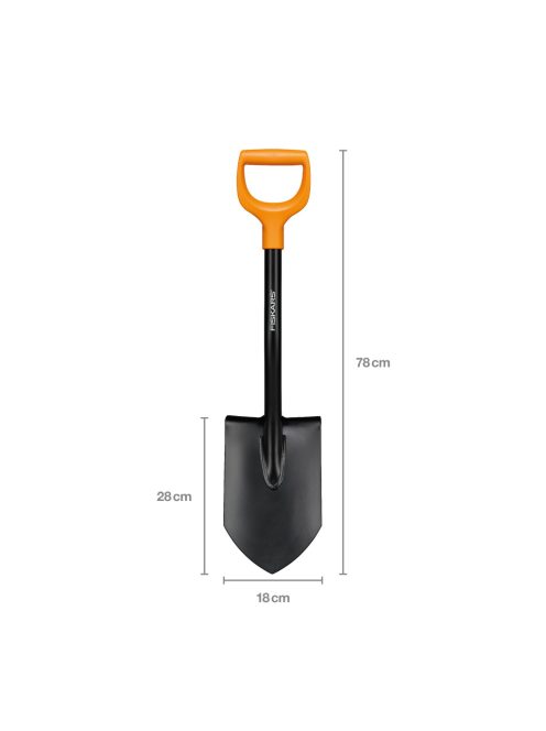 Fiskars Solid™ fém nyelű autós ásó (1066715)
