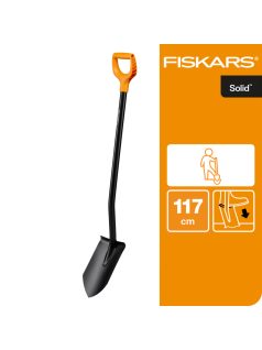 Fiskars Solid™ fém nyelű, hegyes ásó (1066716)