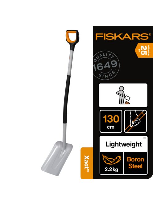 Fiskars Xact™ lapát - 25 év garanciával (1066731)