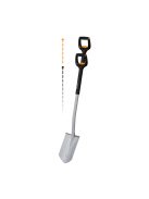 Fiskars Xact™ teleszkópos hegyes ásó - 25 év garanciával