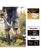 Fiskars Xact™ Teleszkópos lapát - 25 év garanciával (1066734) 
