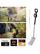 Fiskars Xact™ Teleszkópos lapát - 25 év garanciával (1066734) 