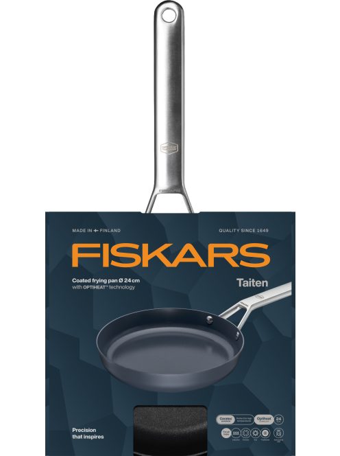 Fiskars Taiten serpenyő, 24 cm - 25 év garanciával
