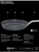 Fiskars Taiten alumínium lábas 3,5 L, kerámiabevonatos - 25 év garanciával